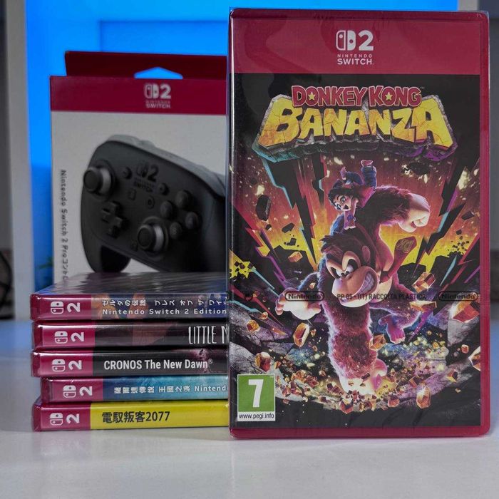 Гра Nintendo Switch 2 Donkey Kong Bananza Ігри на Світч 2 Нові