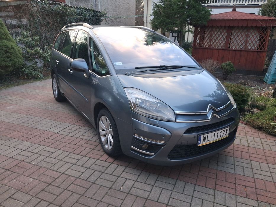 CITROEN C4 grand picasso 2.0 hdi 150KM exclusive euro 5 hak 7 osobowy