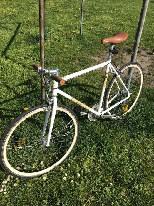 Rower ostre koło checker pig singlespeed