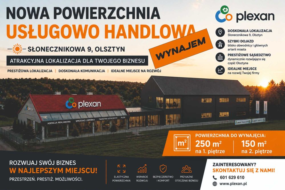 lokal handel magazyn produkcja idealne położenie