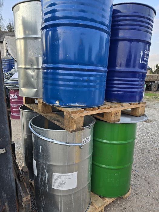 Beczka 200l ocynkowana na wodę, deszczówkę po spozywce