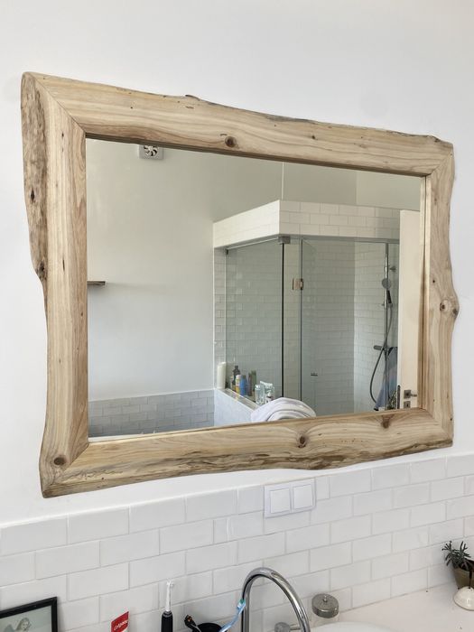 Espelhos de madeira rústica (fabrico próprio)