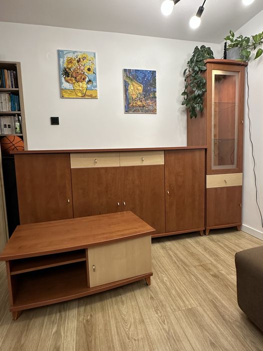 Komplet mebli  Wójcik- komoda, witryna, szafka tv