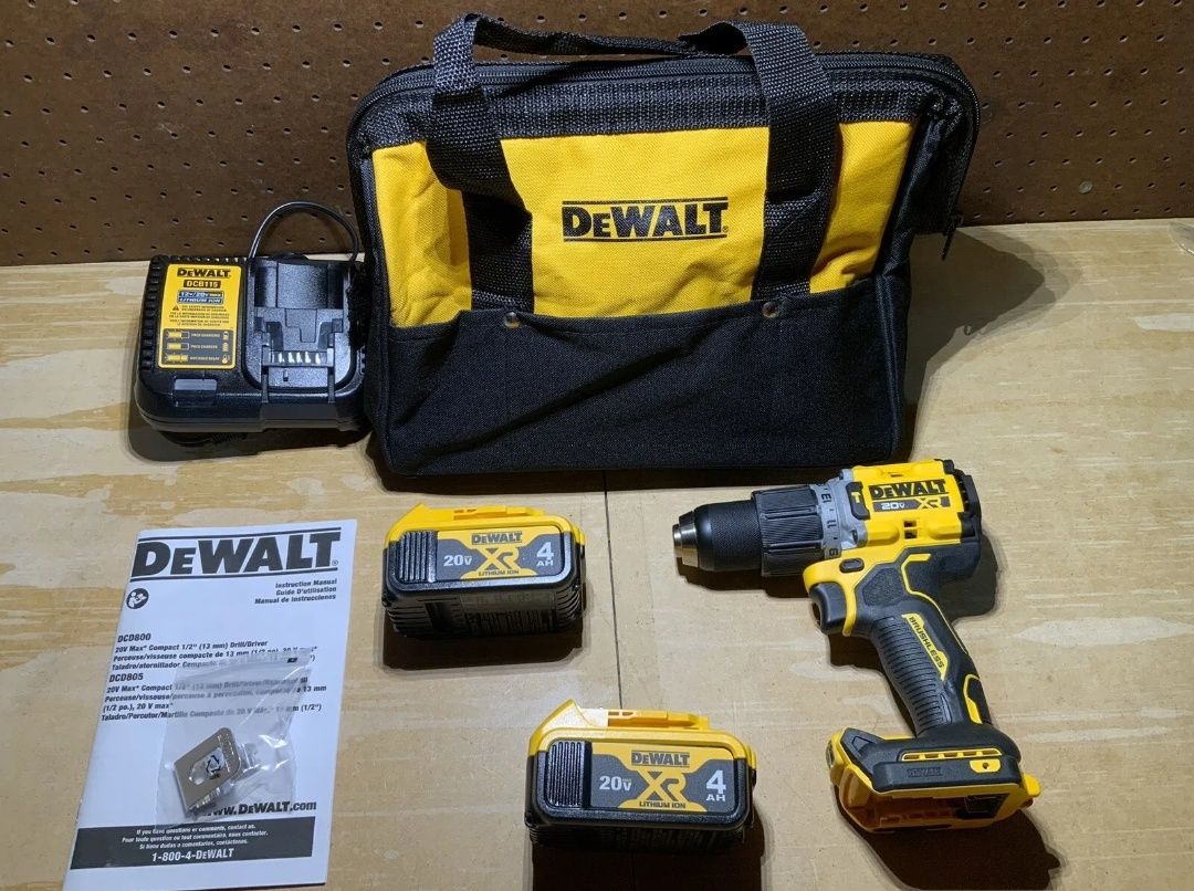 Акумуляторний безщітковий дриль-шуруповерт DEWALT DCD805: 7 900 грн ...