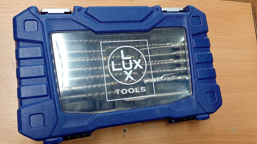 Wiertła do betonu komplet zestaw Lux tools Komis Madej Tarnów
