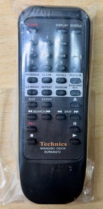 Technics MiniDisc DECK SJ-HD501 mini disc
