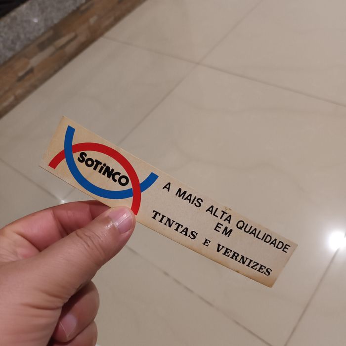 Autocolantes antigos