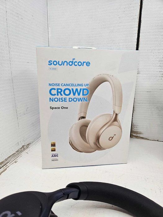 Anker SoundCore Space One Black\Blue – Bluetooth навушники з ANC