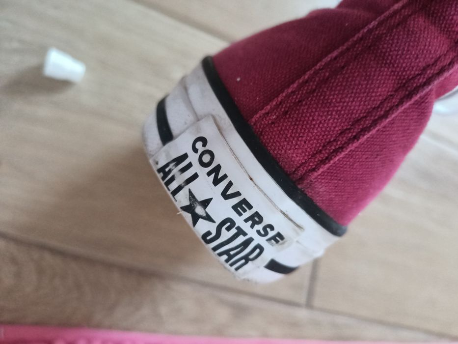 converse, bordowe
