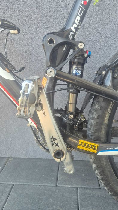 Rower Enduro Downhill Fully Cube Sting HPC – karbon, Shimano XT, Fox – zadbany