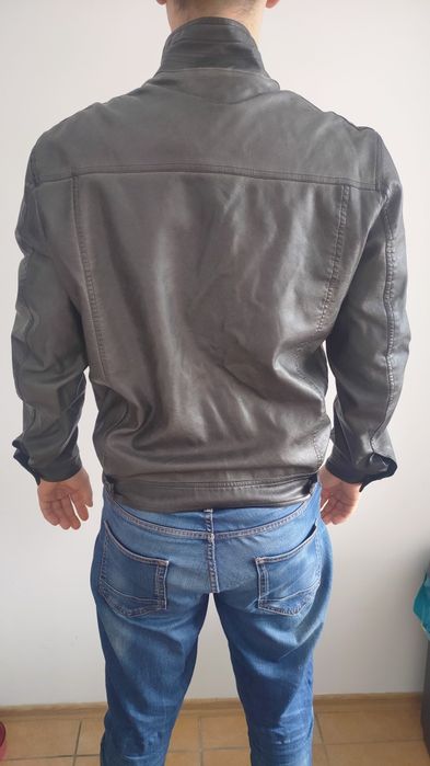 Kurtka skórzana męska