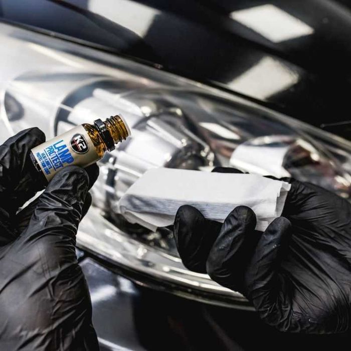 Набор для полировки и восстановления фар авто K2 Lamp Doctor / Protect