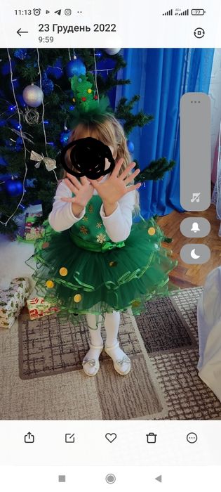 Новорічна сукня Ялинки