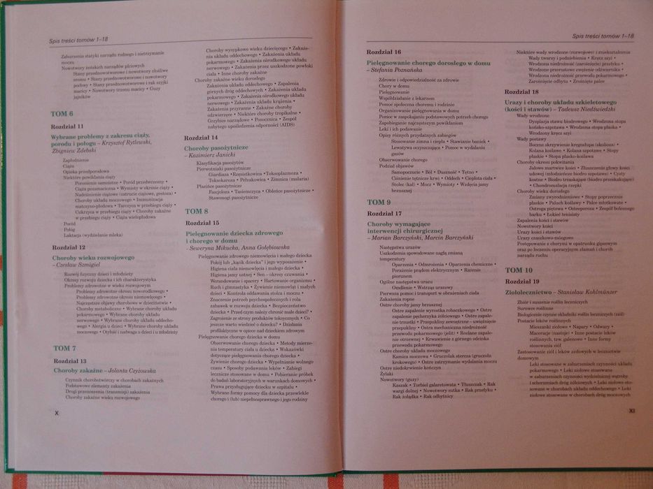 Encyklopedia Zdrowia Rodziny - 18 tomów