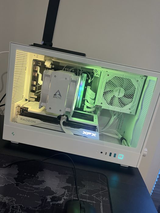 Mocny komputer do gier RX9060-16GB/7500f/Viper 32gb DDR5/1tb/mikroatx