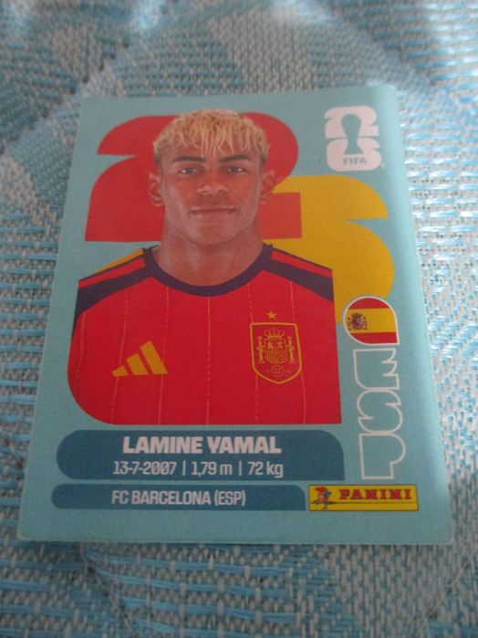 cromos mundial 2026 lamine yamal
