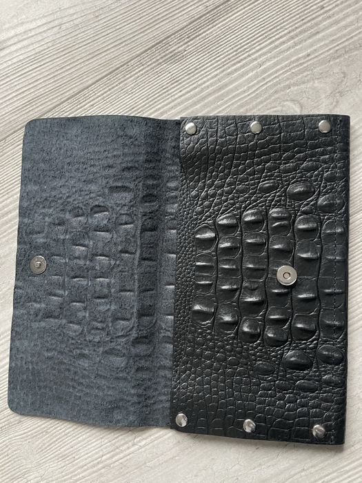 Клатч шкіра крокодила