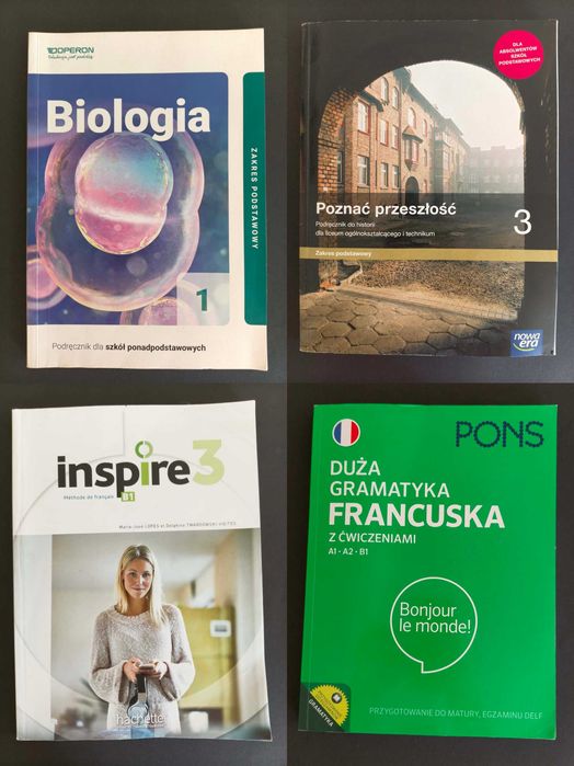 podręczniki do liceum/technikum