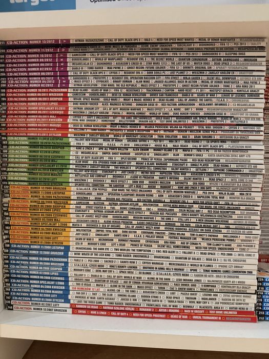 CD Action czasopisma + płyty