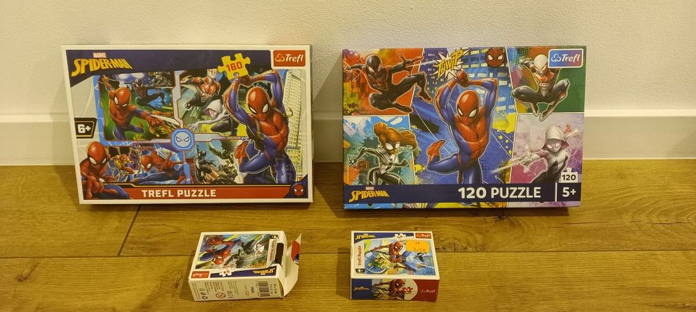 Puzzle Spiderman + gratis