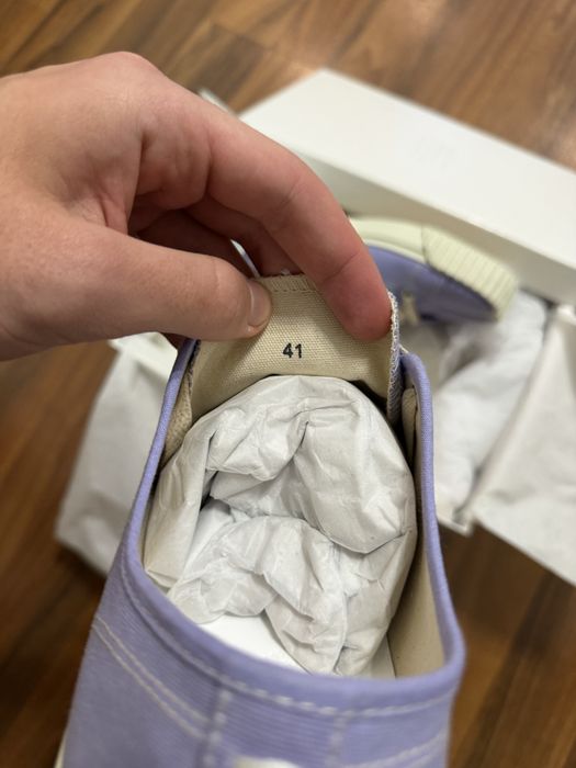 Maison Margiela Purple Tabi Low
