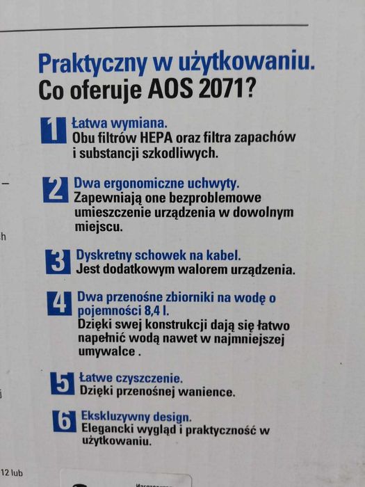 oczyszczacz i nawilżacz powietrza