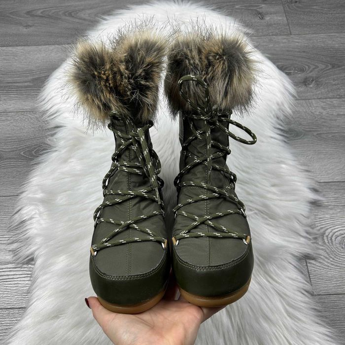 Жіночі оригінальні зимові черевики для снігу Moon Boot