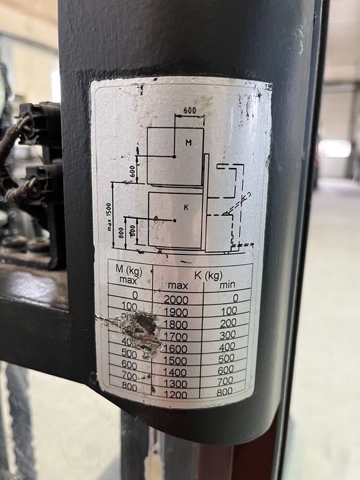 Wózek widłowy BT Toyota paleciak