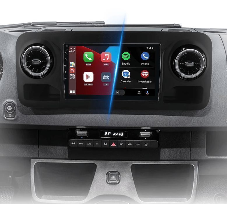 Mercedes Sprinter 2018–2022 – Radio Android 15 10.1" CarPlay Android Auto GPS Nawigacja Stacja Multimedialna WiFi Bluetooth PL 1GB/32GB