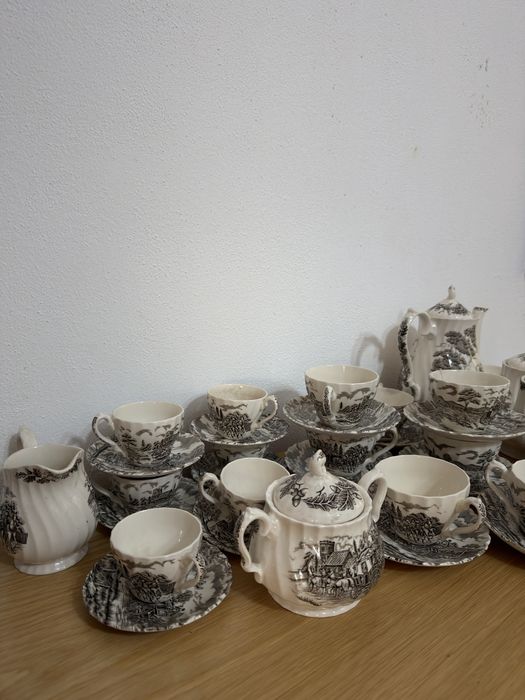 Serviço de chá e café inglês Myott Royal Mail