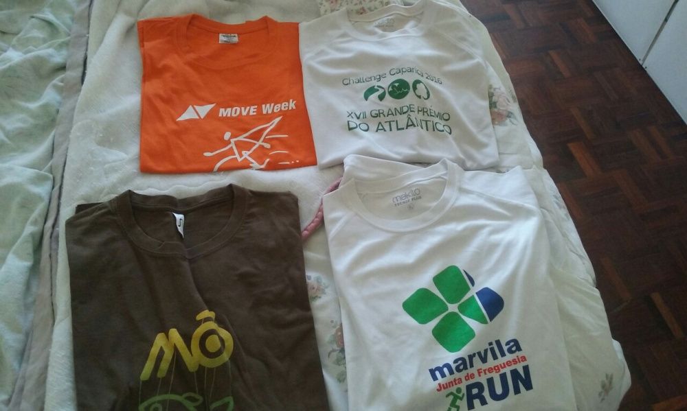 10 t-shirts M diversas