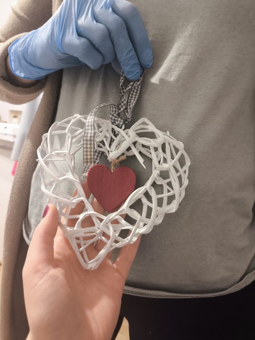 Serduszko ozdobne na ścianę