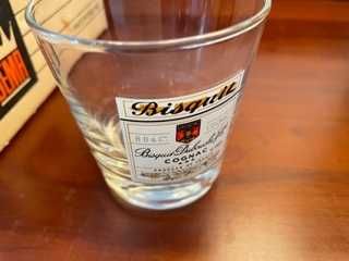 Conjunto de 6 copos de marcas decorados - nunca usados