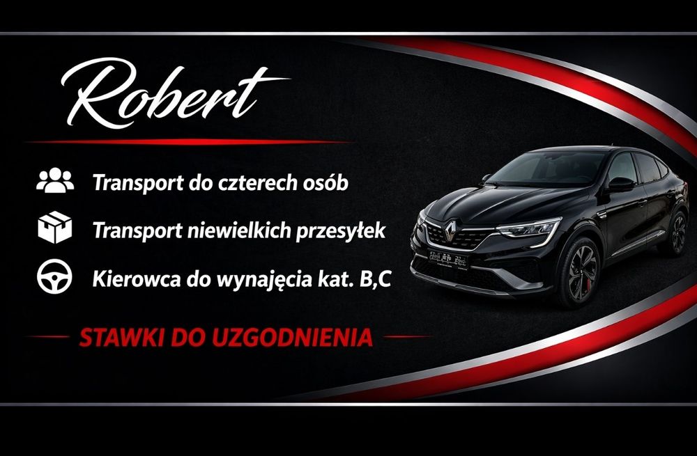 Przewóz osób na lotniska oraz w dowolne miejsce w kraju