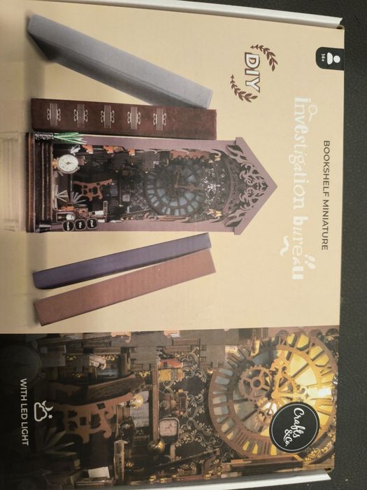 DIY Craft&Co investigation bureau / biuro detektywa LED