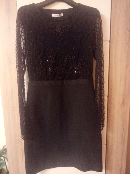 Czarna sukienka - Reserved - S - nowa!