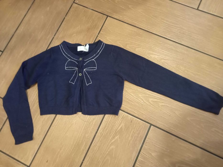 Nowe 122 Smyk bolerko sweterek sweter dla dziewczynki galowy