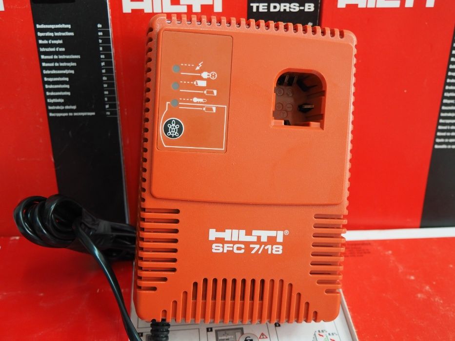 HILTI SFC 7/18 ladowarka do bateria 9,6v,12v,15,6v 18v NI-CD, NI-MH