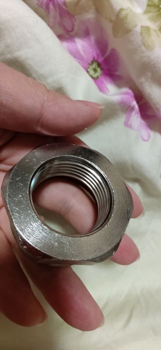 Переходник ДУ 40/ДУ 25 1"/1,5" латунь цвет никель