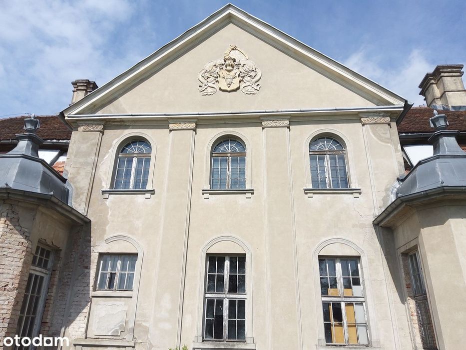 Pałac,dwór,folwark+3,1 HA park PÓŁWYSEP otoczony jeziorem-Lubuskie-HIT