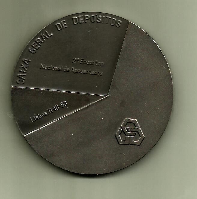 medalha Caixa Geral Depósitos (encontro de aposentados)