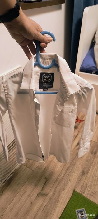 Koszula chłopięca cool club smyk 104, długi rękaw