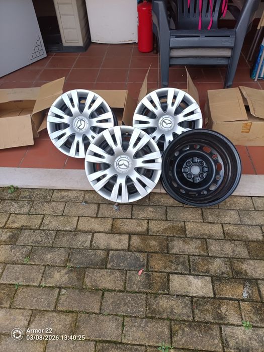 Jantes em ferro novas nunca usadas para Mazda 2   2008