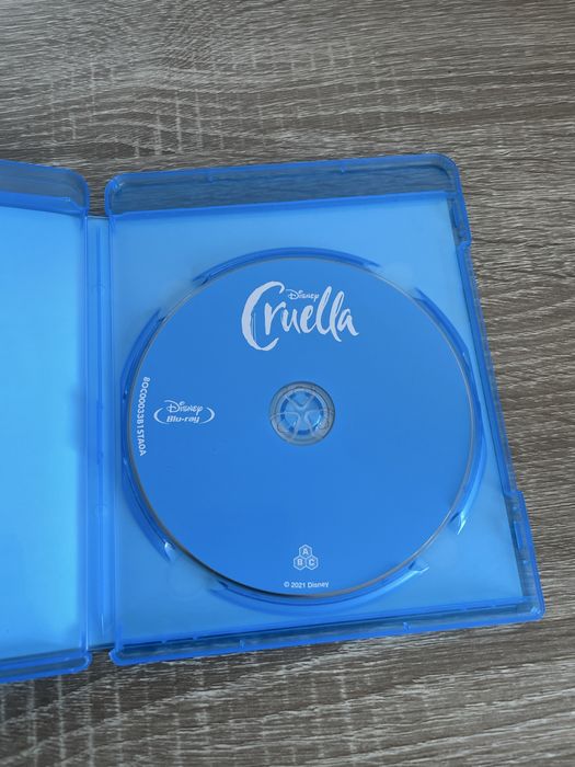 Cruella blu ray film disney 101 dalmatyńczyków
