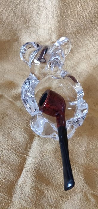 Suportes para cachimbo em cristal