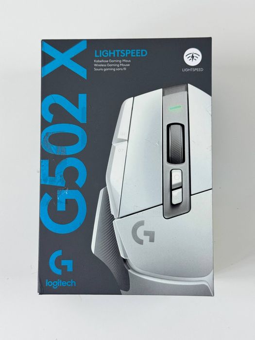 Bezprzewodowa mysz gamingowa Logitech G502 X LIGHTSPEED White (910-006189)