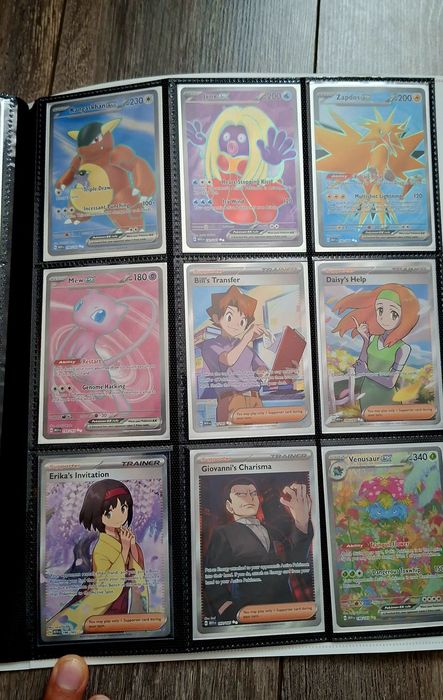 Pokemon Mew 151 master base set 151 komplet charizard scarlet violet