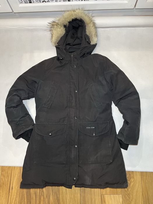 Szara puchowa kurtka Canada Goose Trillium Parka Heritage Damska XL