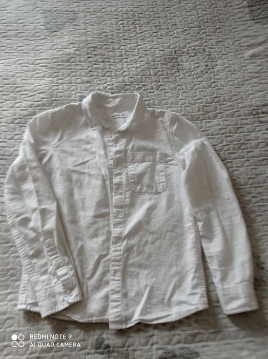 Garnitur chłopięcy, komunijny Reserved 140 cm,koszula,buty