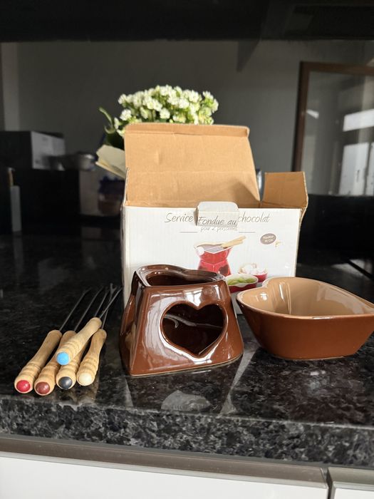 Conjunto de Foundue com garfos